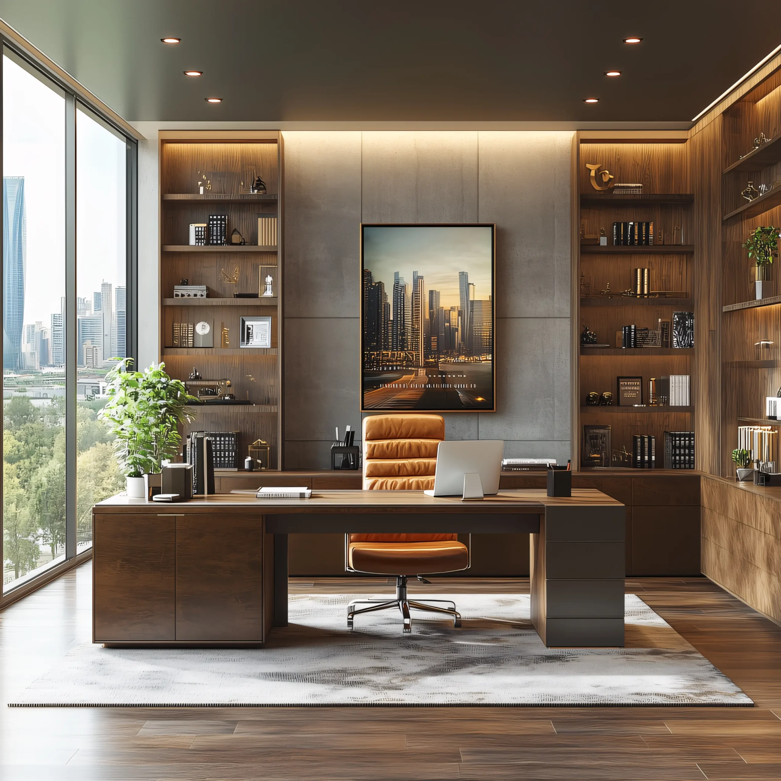 Desk Area